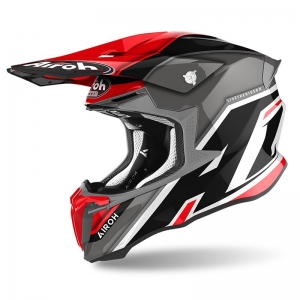 CASQUE TWIST 2.0 SHAKEN ROUGE BRILLANT: Taille - XL