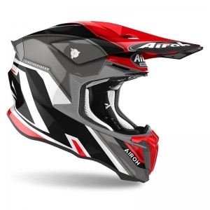 CASQUE TWIST 2.0 SHAKEN ROUGE BRILLANT: Taille - XL