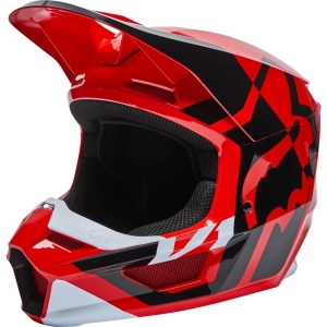 Casque V1 Lux, ECE [Rouge Flo]: Taille - M