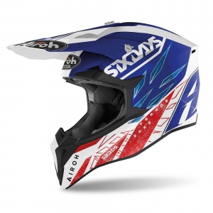 CASQUE WRAP SIX DAYS 2022 FRANCE BRILLANT: Taille - M