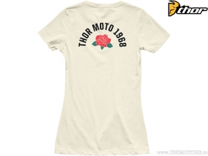 Casual dames Rose Tee (crème) - Thor motorshirt