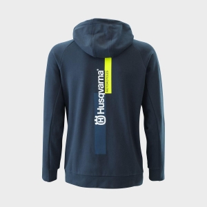 Casual hoodie met rits voor motorfietsen: Maat - demo