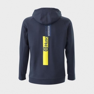 Casual hoodie met rits voor motorfietsen: Maat - demo