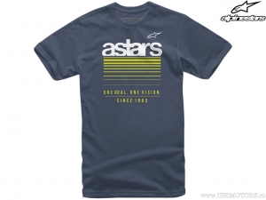 Casual motorshirt Shifting Tee (marineblauw) - Alpinestars