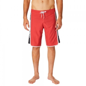 Casual Race Team Stretch Board Shorts [Rio Red]: Size - 30