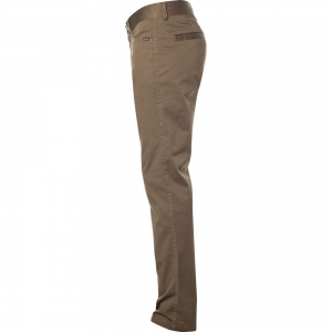 Casual Stretch Chino Pants [Brown]: Size - 33