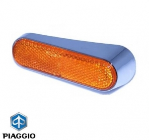 Catadiotro (occhio di gatto) sinistro originale - Vespa ET2-ET4 / Granturismo / GTS / GTV / LX / S 50-125-150-200-250-300cc - Pi