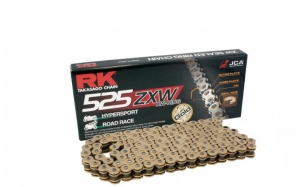 Catena RK XW-Ring oro GB525 ZXW / 124 - Ducati Multistrada 1200 V4 / Honda CRF 1000 L A / CRF 1000 L A2 / CRF 1000 L Africa - RK