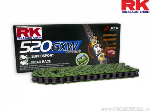 Catena Verde RK XW-RING GN520GXW / 112 - Kawasaki Z 750 / ZX-10R Ninja / ZX-6R / Honda CBR 600 RR / KTM Super Duke 1290 R - RK