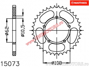 Chain kit - Derbi 125 GPR Nude ('04-'08) / 125 GPR Racing ('04-'08) - DID / JT / PBR