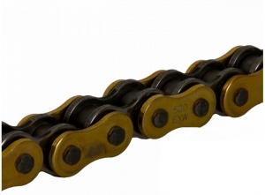 Chain RK XW-Ring gold GB 520EXW / 098 - CAN-AM DS 450 / Polaris Outlaw 525 S / SMC/Barossa Skywalker 250 R - RK