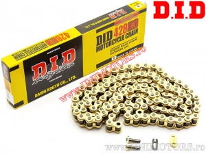 Chain transmission DID Heavy Duty - 428HD (gold / gold) - 128 links - DID