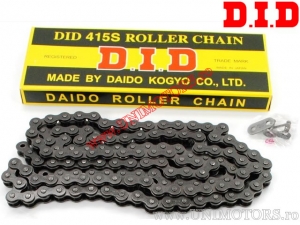 Chain transmission DID standard - 415S (black / black) - 106 links - DID