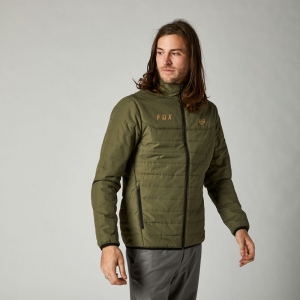 Chaqueta casual Howell Puffy [Verde militar]: Talla - S