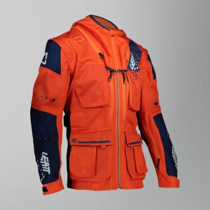 Chaqueta de moto 5.5 Enduro naranja: Talla - M