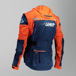 Chaqueta de moto 5.5 Enduro naranja: Talla - M