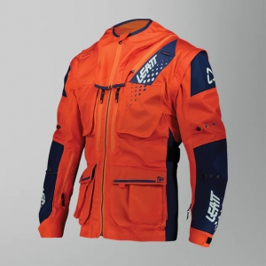 Chaqueta de moto 5.5 Enduro naranja: Talla - M