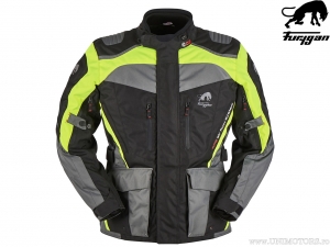 Chaqueta de moto Furygan Apalaches Negro-Amarillo Fluo (negro-amarillo fluo) - Furygan