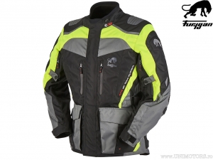 Chaqueta de moto Furygan Apalaches Negro-Amarillo Fluo (negro-amarillo fluo) - Furygan