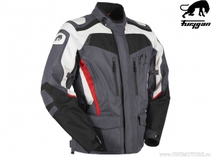 Chaqueta de moto Furygan Apalaches Negro-Gris-Rojo (negro-gris-rojo) - Furygan