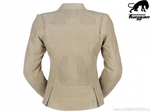 Chaqueta de moto Furygan Kristen Vented Beige (beige) para mujer - Furygan