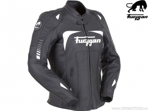 Chaqueta de moto para mujer Furygan Ginger Negro-Blanco (negro-blanco) - Furygan