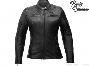 Chaqueta de moto para mujer Rusty Stitches Joyce Black - Rusty Stitches