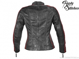 Chaqueta de moto para mujer Rusty Stitches Uma Grey (gris) - Rusty Stitches