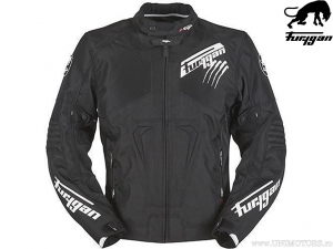 Chaqueta de motocicleta Furygan Hurricane Negro-Blanco (negro-blanco) - Furygan