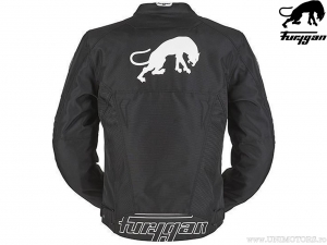 Chaqueta de motocicleta Furygan Hurricane Negro-Blanco (negro-blanco) - Furygan