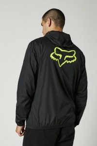 Chaqueta de viento MTB Fox Glassed [Negro]: Talla - XL