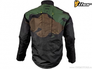 Chaqueta Enduro/Cross Terrain (Camuflaje Verde) - Thor