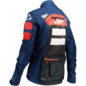 CHAQUETA MOTO 4.5 X-FLOW AZUL: Talla - XXL