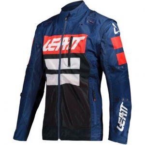 CHAQUETA MOTO 4.5 X-FLOW AZUL: Talla - XXL