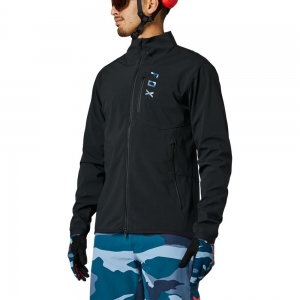 Chaqueta MTB Ranger Fire [Negro/Azul]: Talla - L