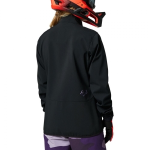 Chaqueta MTB W Ranger Fire [Negro/Violeta]: Talla - L