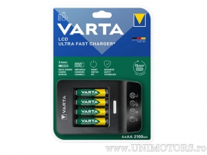 Charger 4 Batteries LCD Ultra Fast Charger+ - Varta