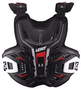 CHEST PROTECTOR 2.5 BLACK: Size - 2X