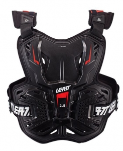 CHEST PROTECTOR 2.5 BLACK: Size - 2X