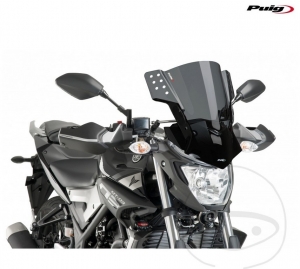 Ciemny szyba - Aprilia Shiver 750 SL ('07-'09) / Aprilia Shiver 750 SL ABS ('08-'09) - JM