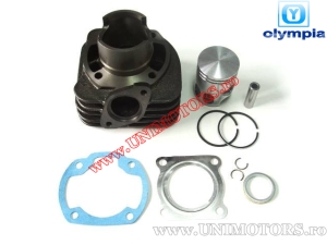 Cilinderset (motor) - Honda Lead / SH (voor 1995) / Peugeot SC L Metropolis 50cc 2T - (Olympia)