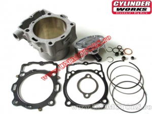 Cilinderset (motor) - Husaberg FE 450 / KTM EXC 400 / EXC 450R 520cc 4T - (Cylinder Works)