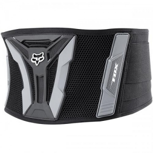 Cinturón lumbar Enduro/Cross Turbo [Negro/Gris]: Talla - Grande