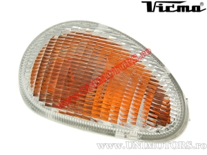 Clignotant Avant/Droit Transparent Piaggio Vespa ET4 ('99-'02) - 125cc / 150cc (Vicma)