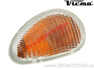 Clignotant Avant/Gauche Transparent Piaggio Vespa ET4 ('99-'02) - 125cc / 150cc (Vicma)