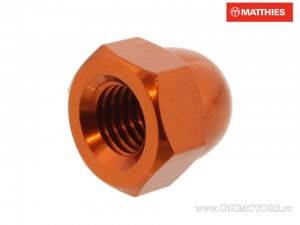 Closed nut Pro Bolt M10 x 1.50 mm orange aluminum - JM