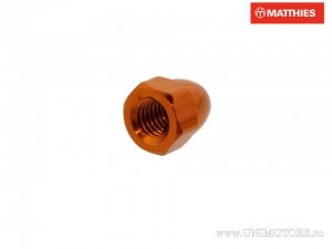 Closed nut Pro Bolt M5 x 0.80 mm orange aluminum - JM