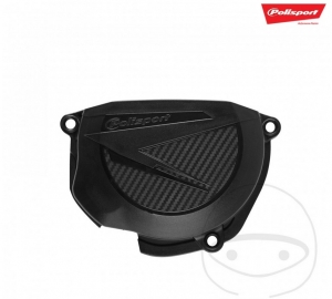 Clutch cover protection black Polisport - Beta RR 350 EFI Enduro ('20-'21) / Beta RR 350 EFI Racing ('20-'21) - JM