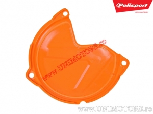 Clutch cover protection orange - KTM EXC 125 2T / EXC 200 2T ('09-'16) / SX 125 2T ('09-'15) - Polisport