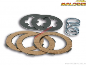 Clutch disc set (5216520) - Piaggio Ape Car P50 Air 2T ('80-'85) / Vespa V 50 Air 2T ('65-'79) - Malossi